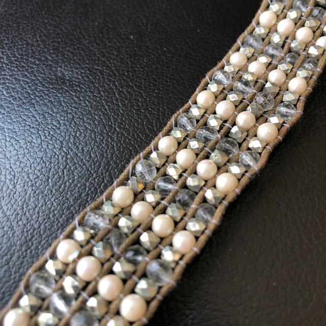 American Eagle wide beaded string bracelet - photo 2