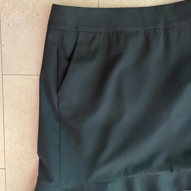 Pink Tartan Black Skirt with Ruffles - Size 8 - photo 4