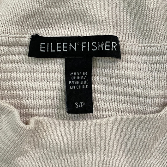 Eileen Fisher Bone Silk/Cotton Tunic - Small - photo 2