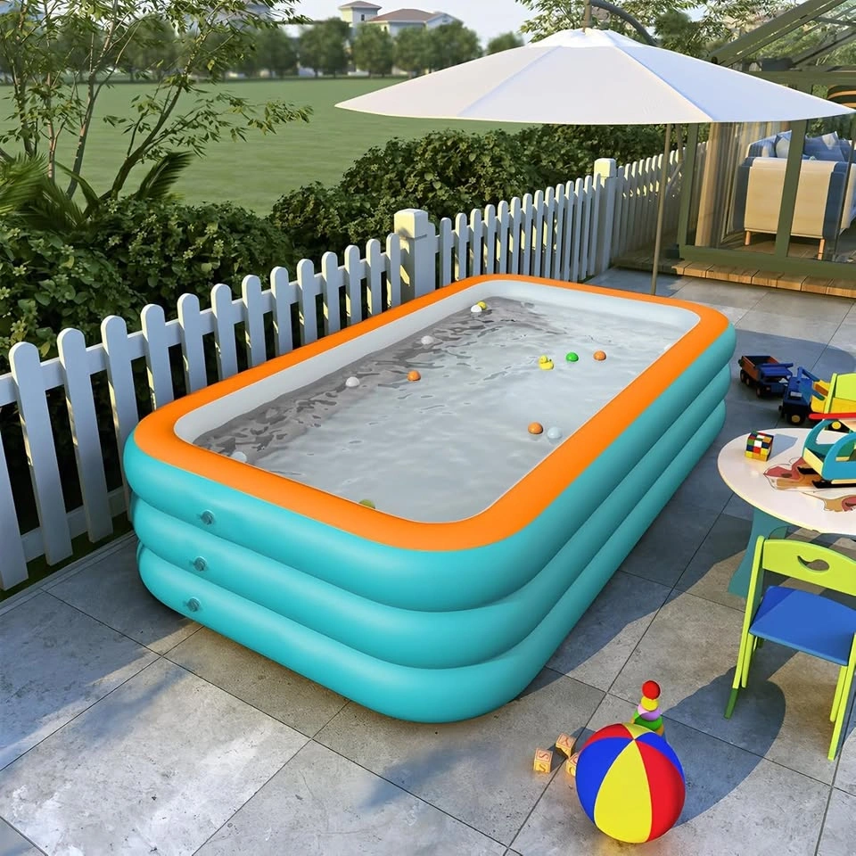 Big Inflatable Pool (118") + 25 Ft. Water Hose - photo 4