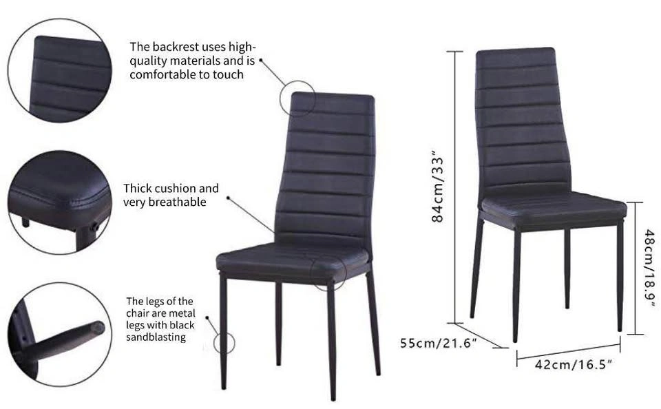 Round Dining Table and Chairs (4) Set - photo 4