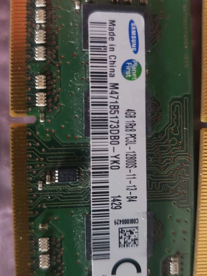 Samsung 16GB PC3L-12800S Laptop RAM Memory DDR3 4X4GB - photo 2