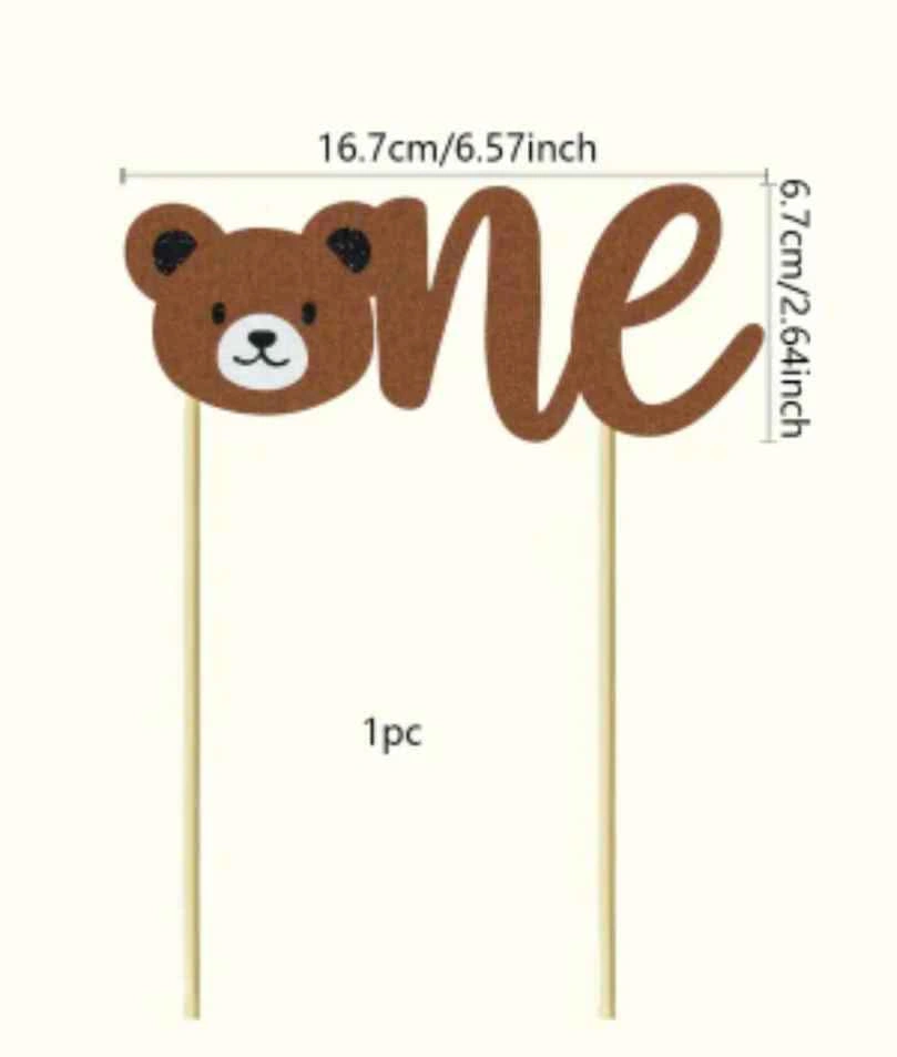 My Beary 1st Birthday Decorations - photo 3