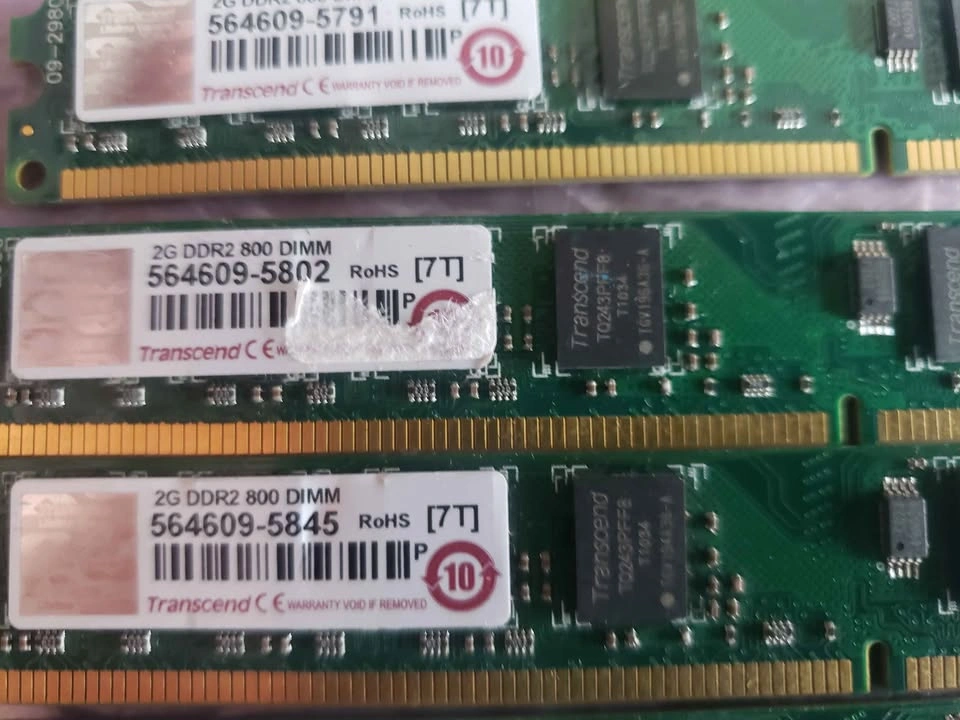 Transcend 8GB DDR2 800 RAM Set (4x2GB) - photo 2