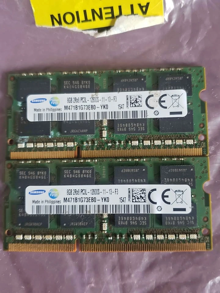 Samsung 16GB (2x8GB) DDR3L Laptop RAM