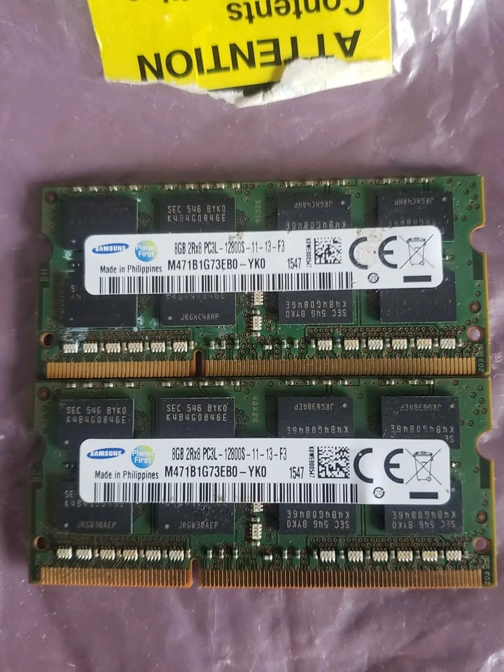 Samsung 16GB (2x8GB) DDR3L Laptop RAM - photo 2