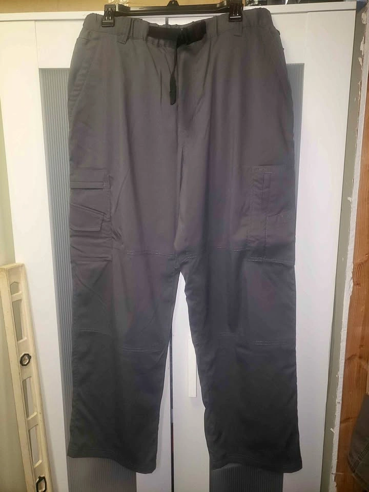 BC Clothing Lined Cargo Winter Pants Gray L/30