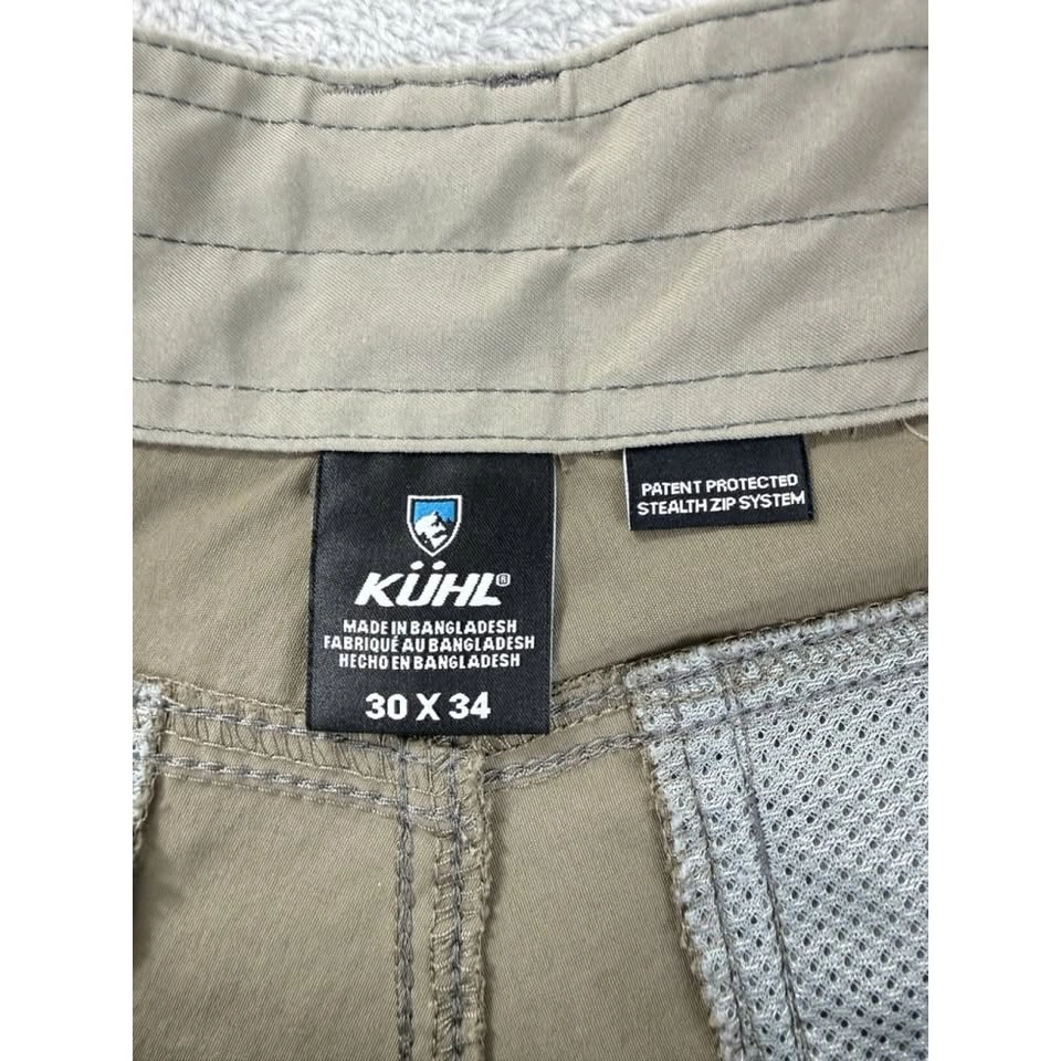 Kuhl Men's Renegade Convertible Cargo Hiking Pants (30x32, Green - photo 2