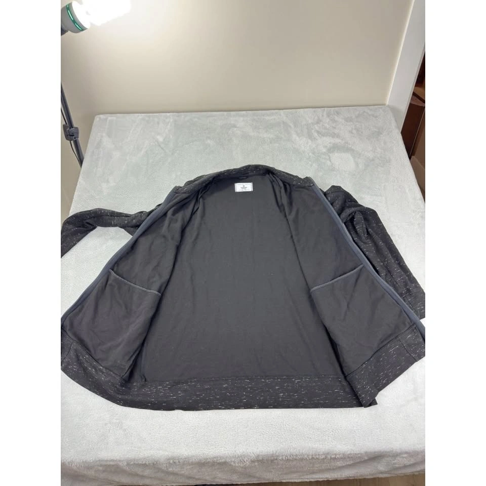 Reigning Champ Men's XXL Speckled Full Zip Hoodie - Made in Cana - photo 3