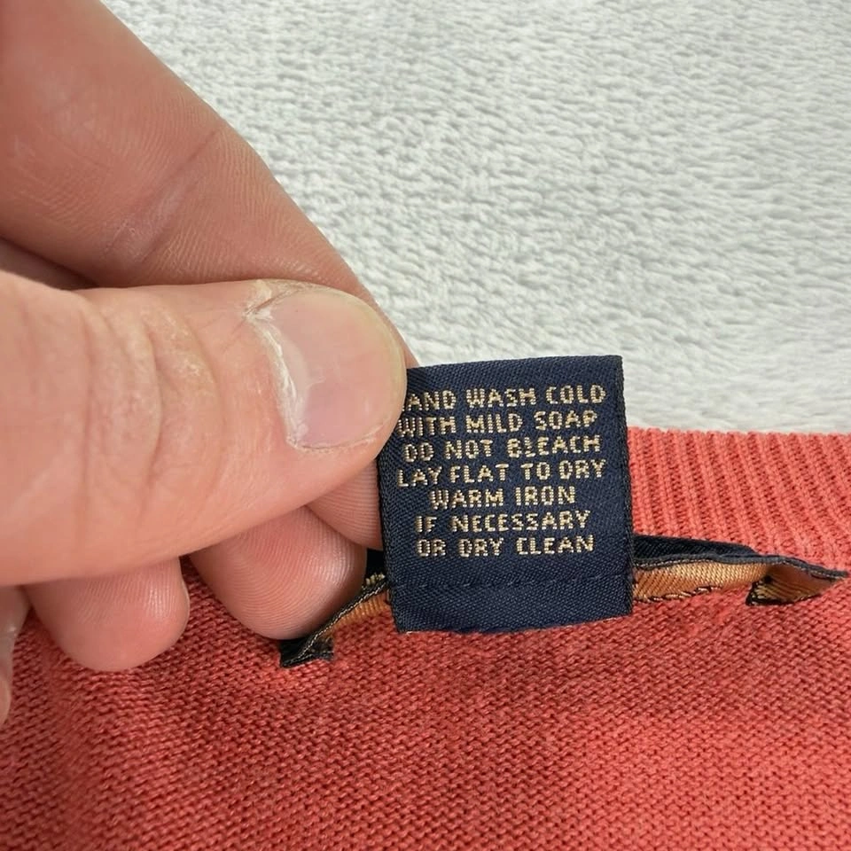 Brooks Brothers Men's XL V Neck Silk/Cotton Sweater - photo 3