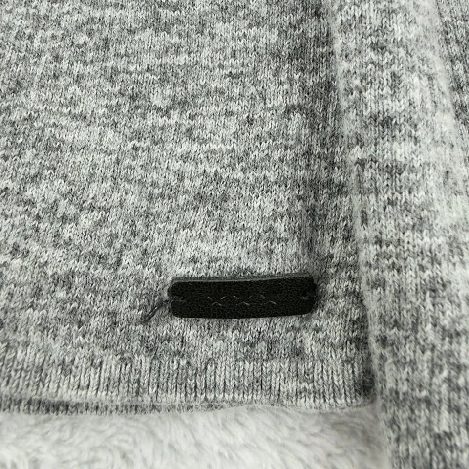 John Varvatos Men's Grey Button Up Sweater - Medium - photo 3