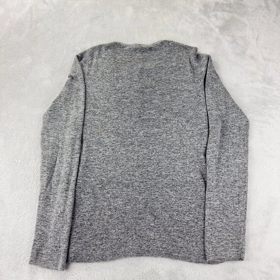 John Varvatos Men's Grey Button Up Sweater - Medium - photo 4