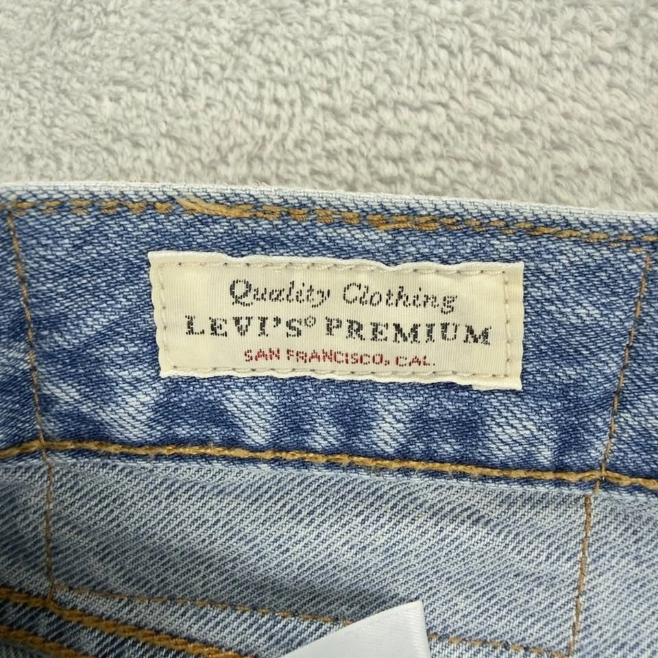 Levi's 501 ST Men's Jeans 36x31 Selvedge Button Fly - photo 3