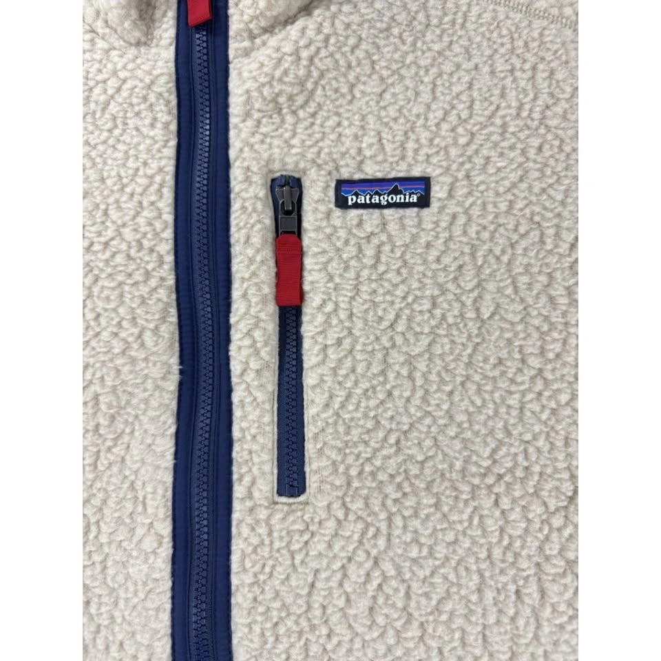 Patagonia Men's Retro Pile Fleece Vest XXL Pelican/Smoulder Blue - photo 3