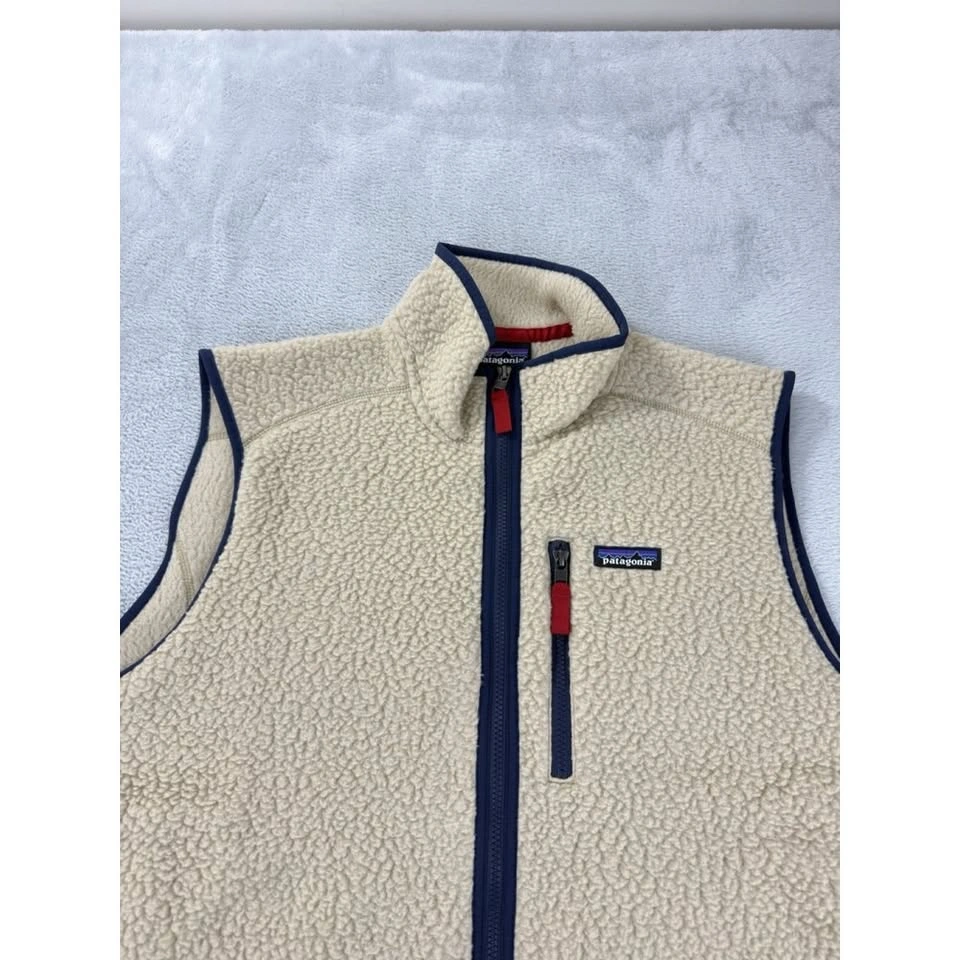 Patagonia Men's Retro Pile Fleece Vest XXL Pelican/Smoulder Blue - photo 5