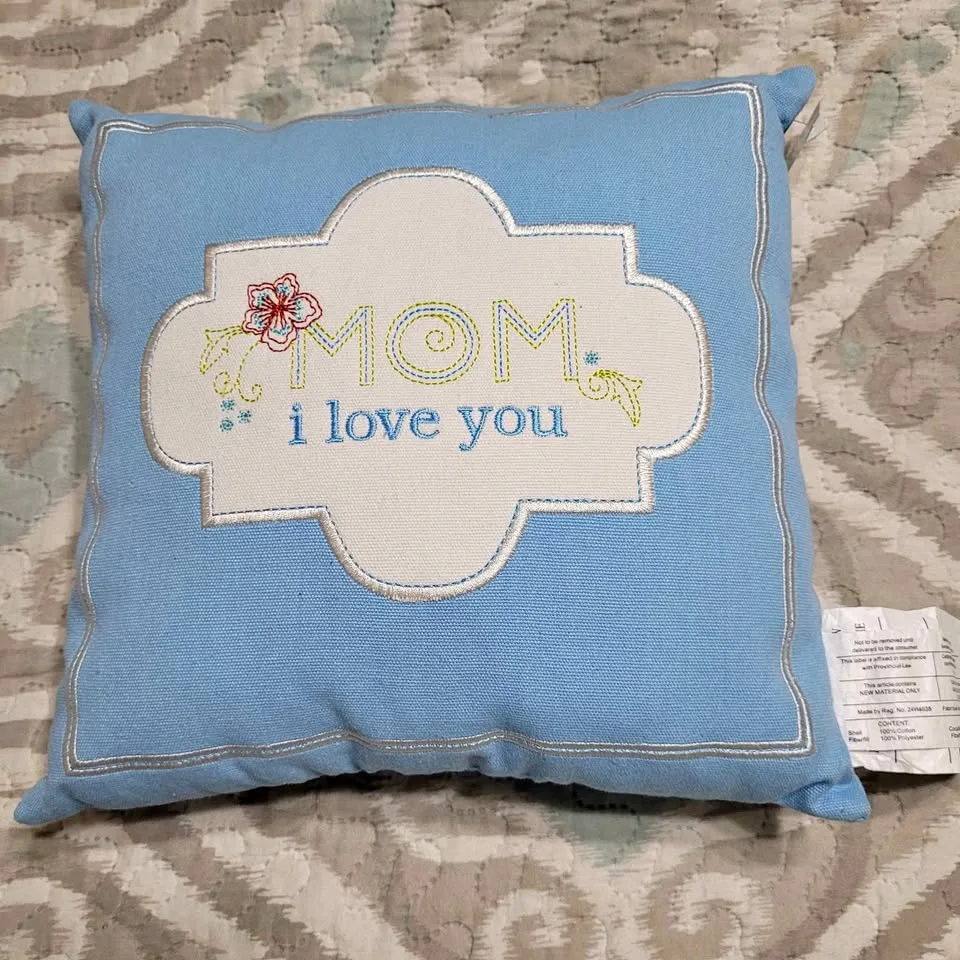 Perfect Gift MOM Decor Pillow with Photo Slot thumbnail