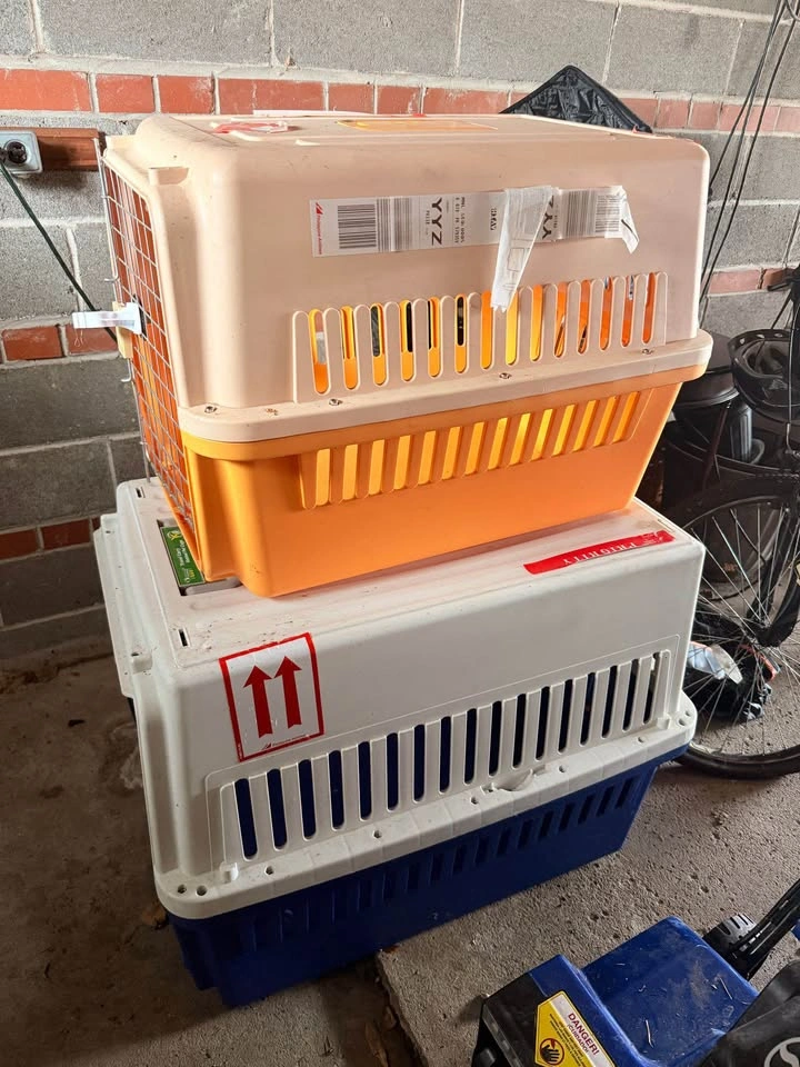 Dog Travel Crates | Medium + XXL | Great Condition - photo 2