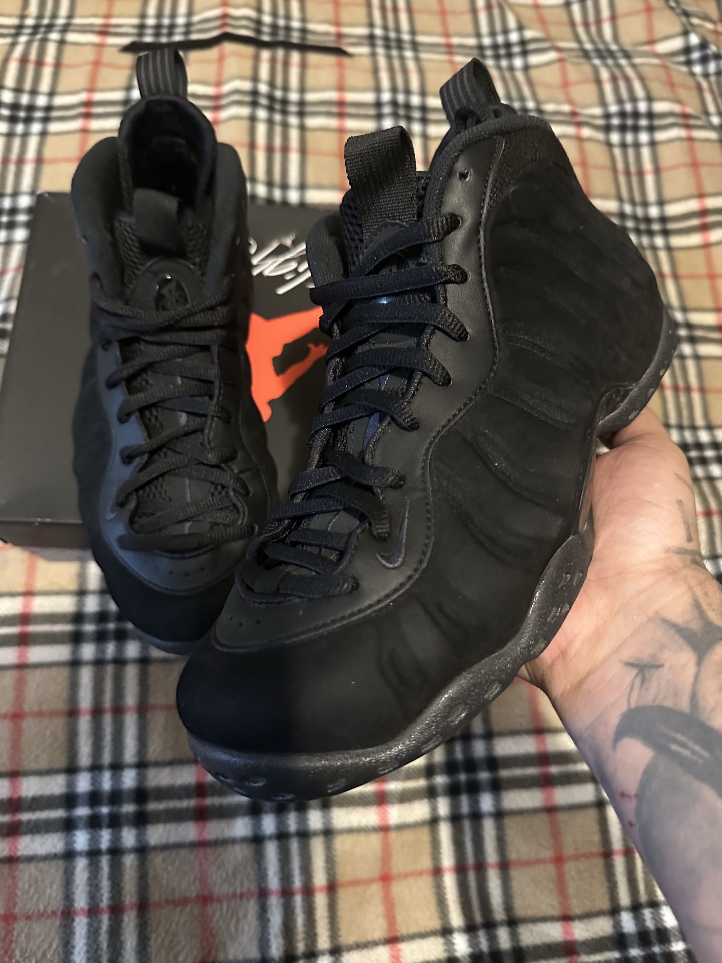 Black Foamposites Sz 8 - photo 2