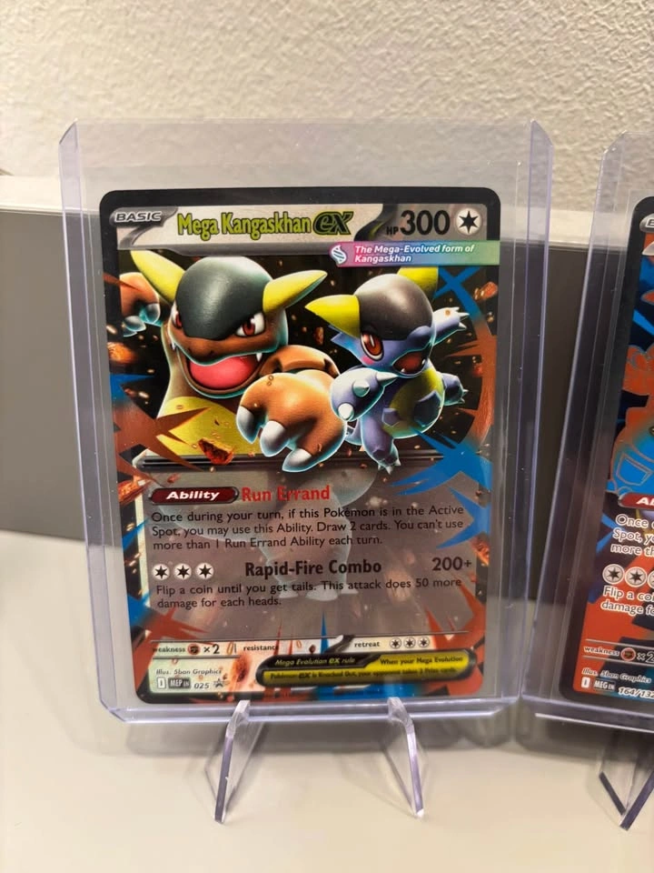 Mega Kangaskhan EX Trio 💥🦘🦘🦘 - photo 3