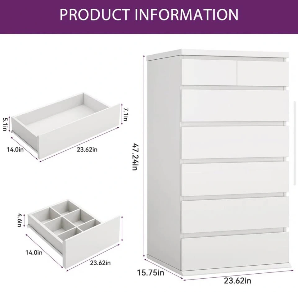 New 7-Drawer Dresser - Dark Brown - photo 3