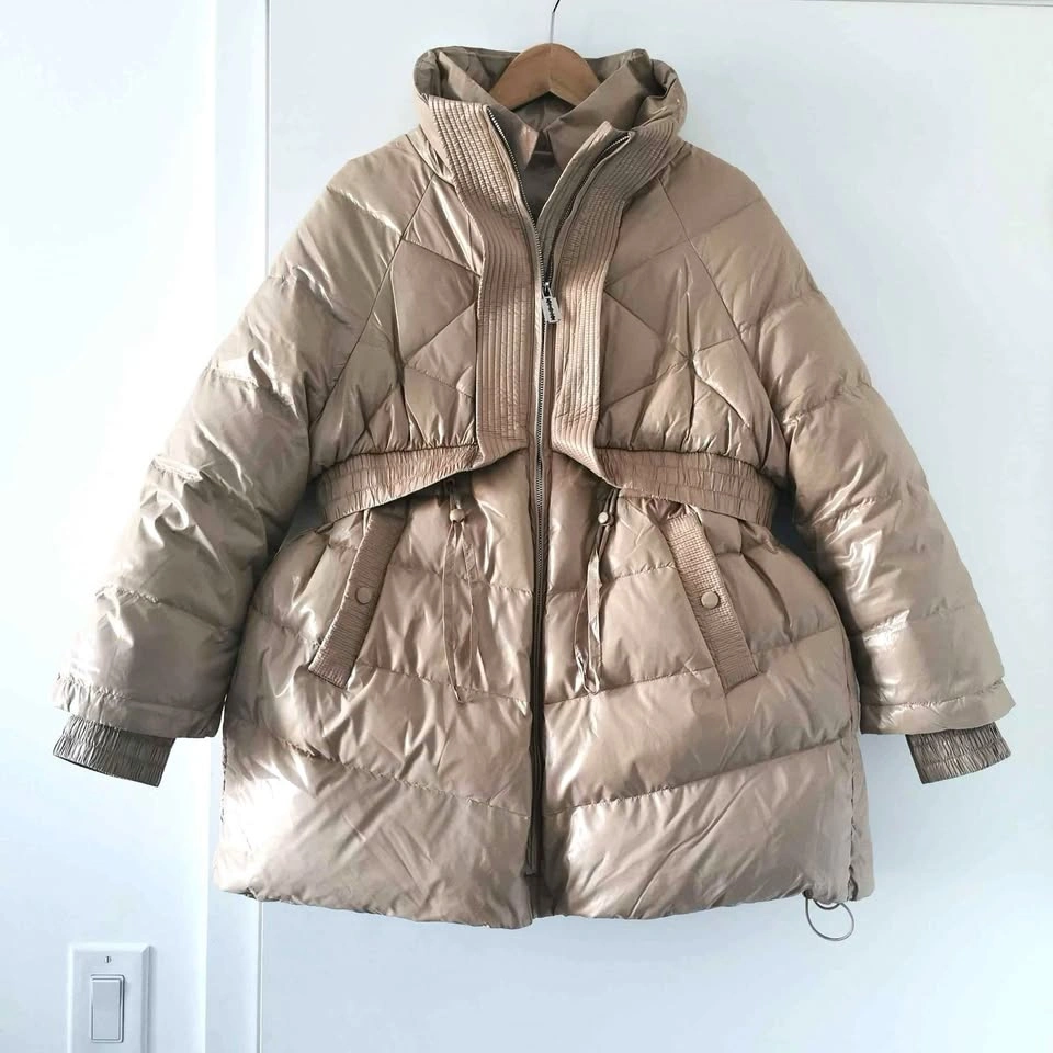 Brand New Gold Puffer Down🪶 Jacket - size S