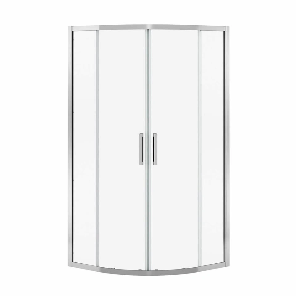 MAAX Radia Neo-Round Sliding Shower Door - Chrome/Clear 32"x71.5 - photo 2