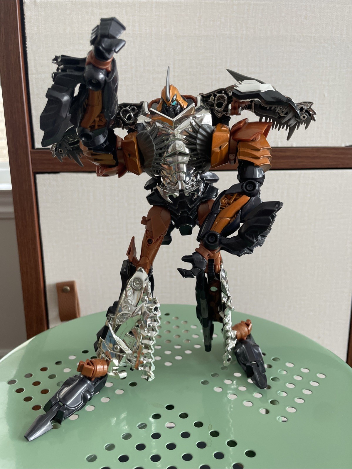 Transformers Age of Extinction Leader Grimlock Hasbro Action Fig - photo 5