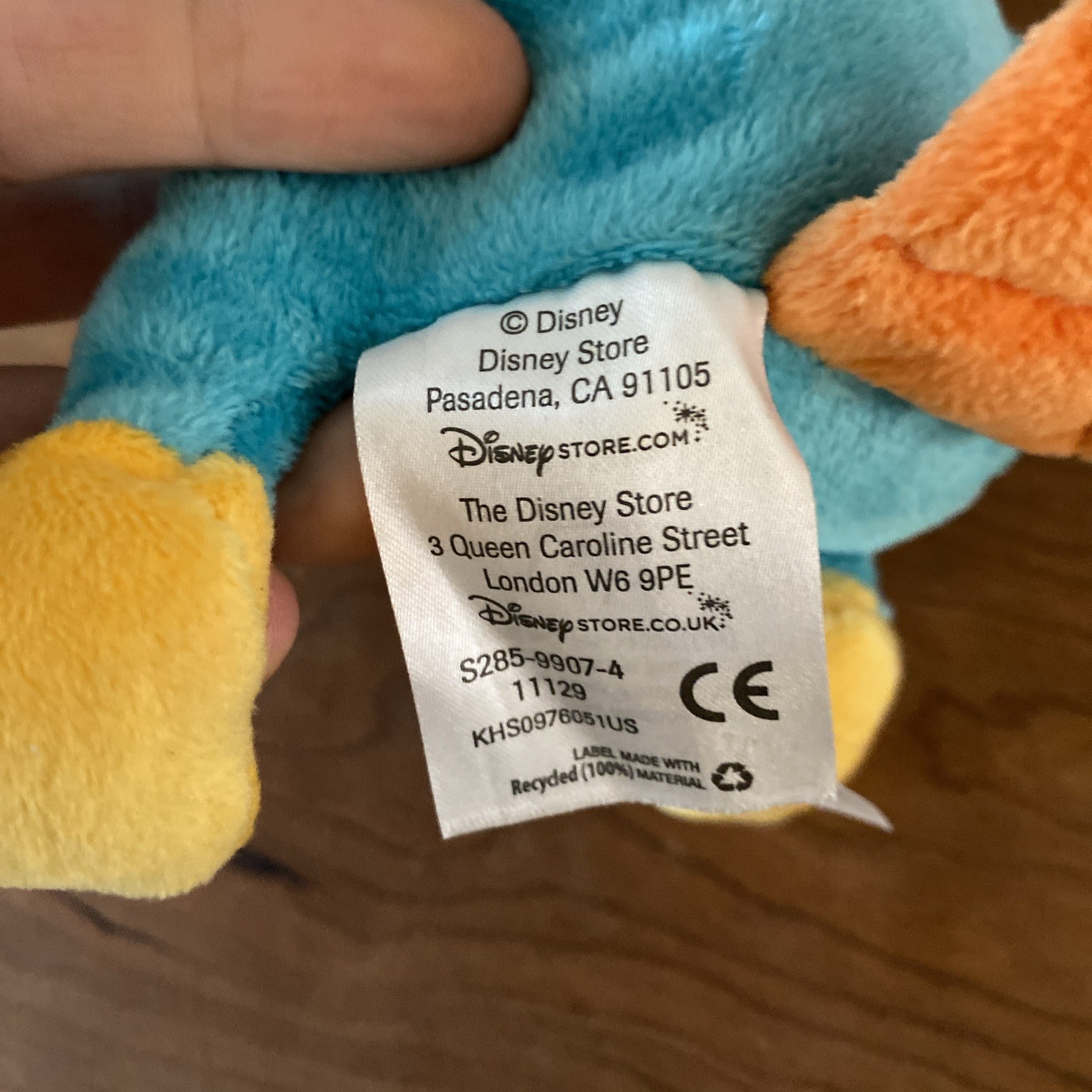 Phineas & Ferb Perry Platypus Plush 7" Disney Store Agent - photo 4