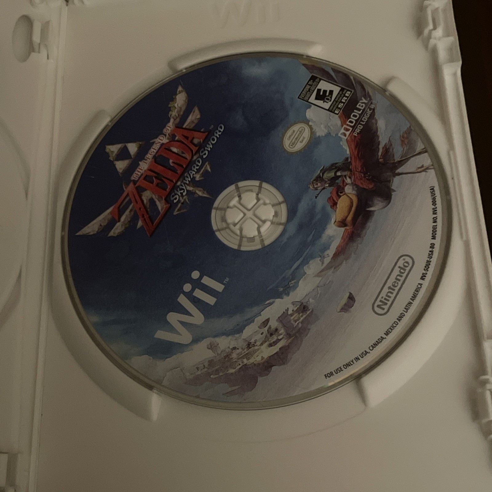 The Legend of Zelda: Skyward Sword (Wii) CIB With CD - photo 3