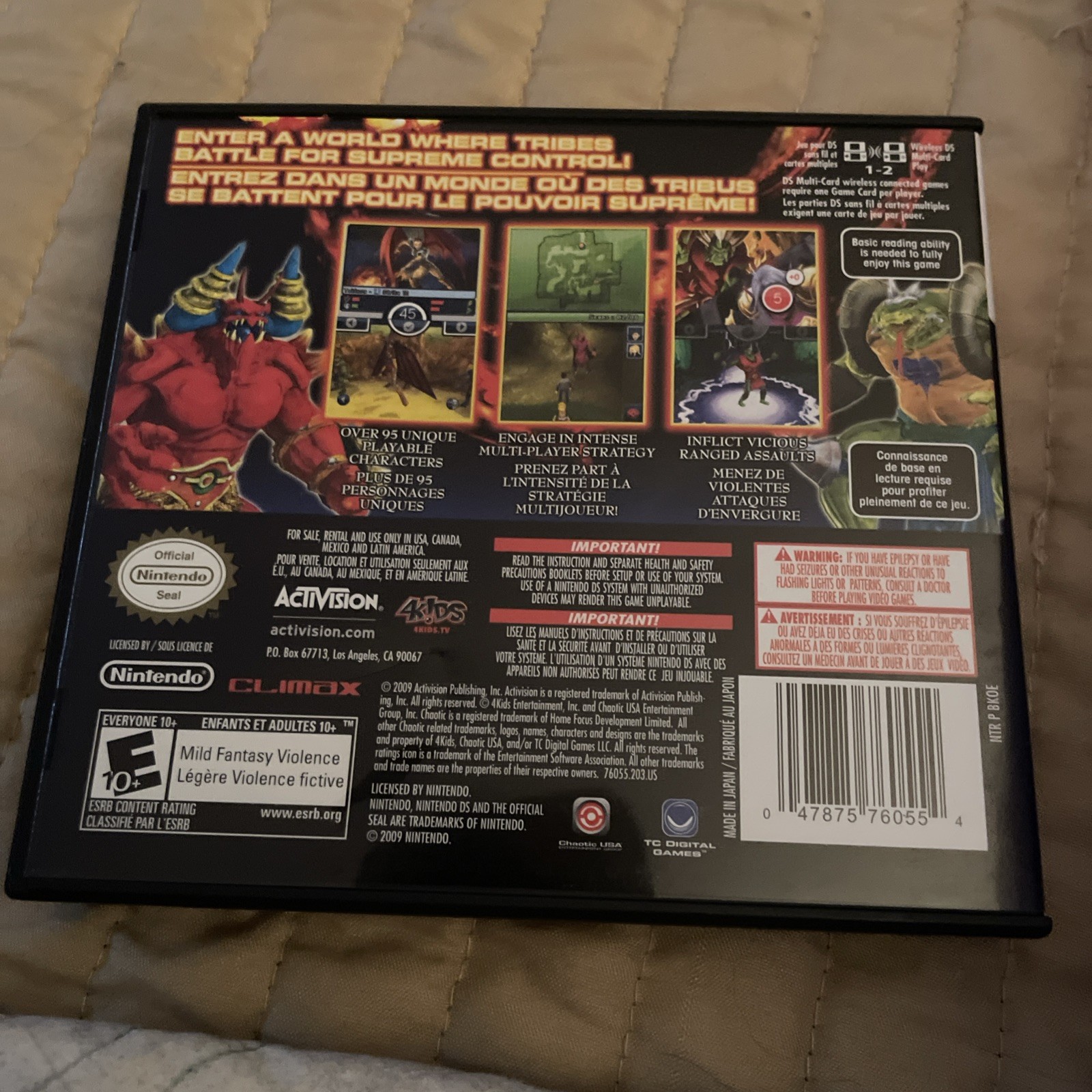 Chaotic: Shadow Warriors Nintendo DS CIB - photo 4