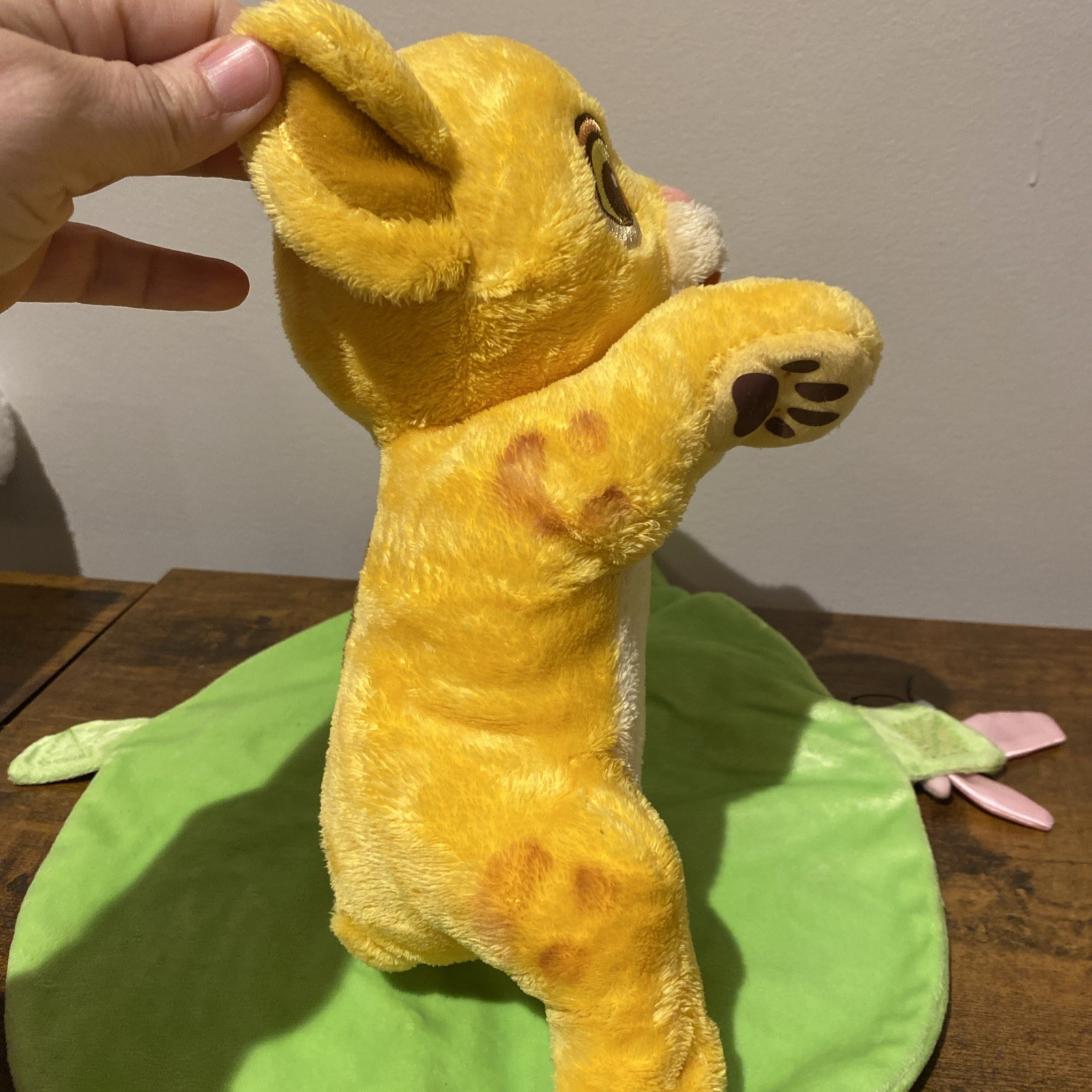 Disney Babies The Lion King SIMBA Stuffed Animal Plush Toy Leaf - photo 5