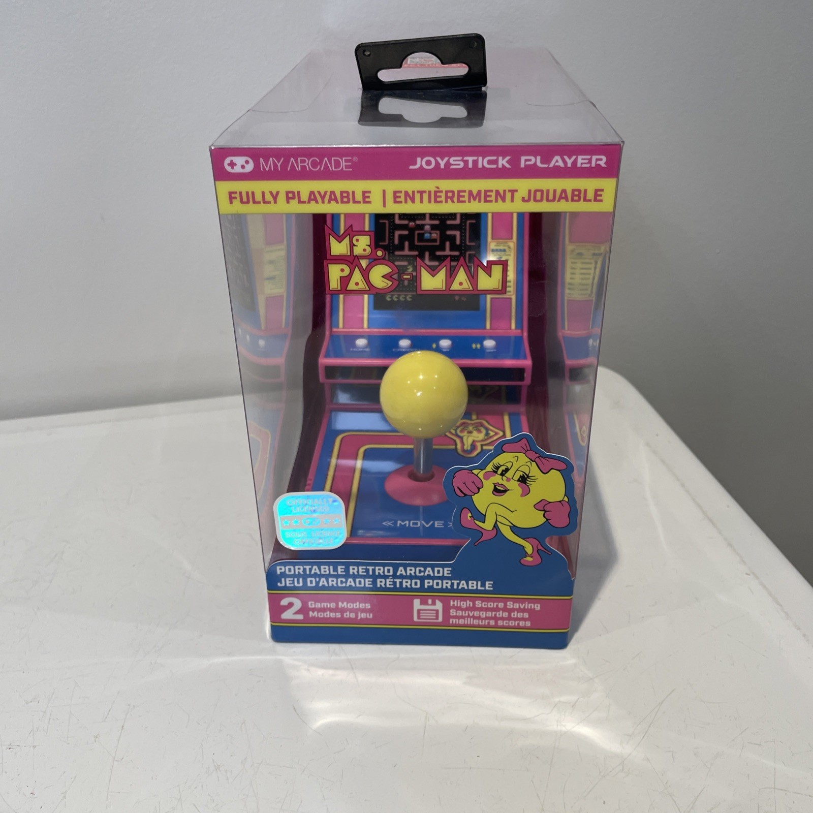 NEW Ms. PAC-MAN Portable Retro Arcade DGUNL-7023 My Arcade