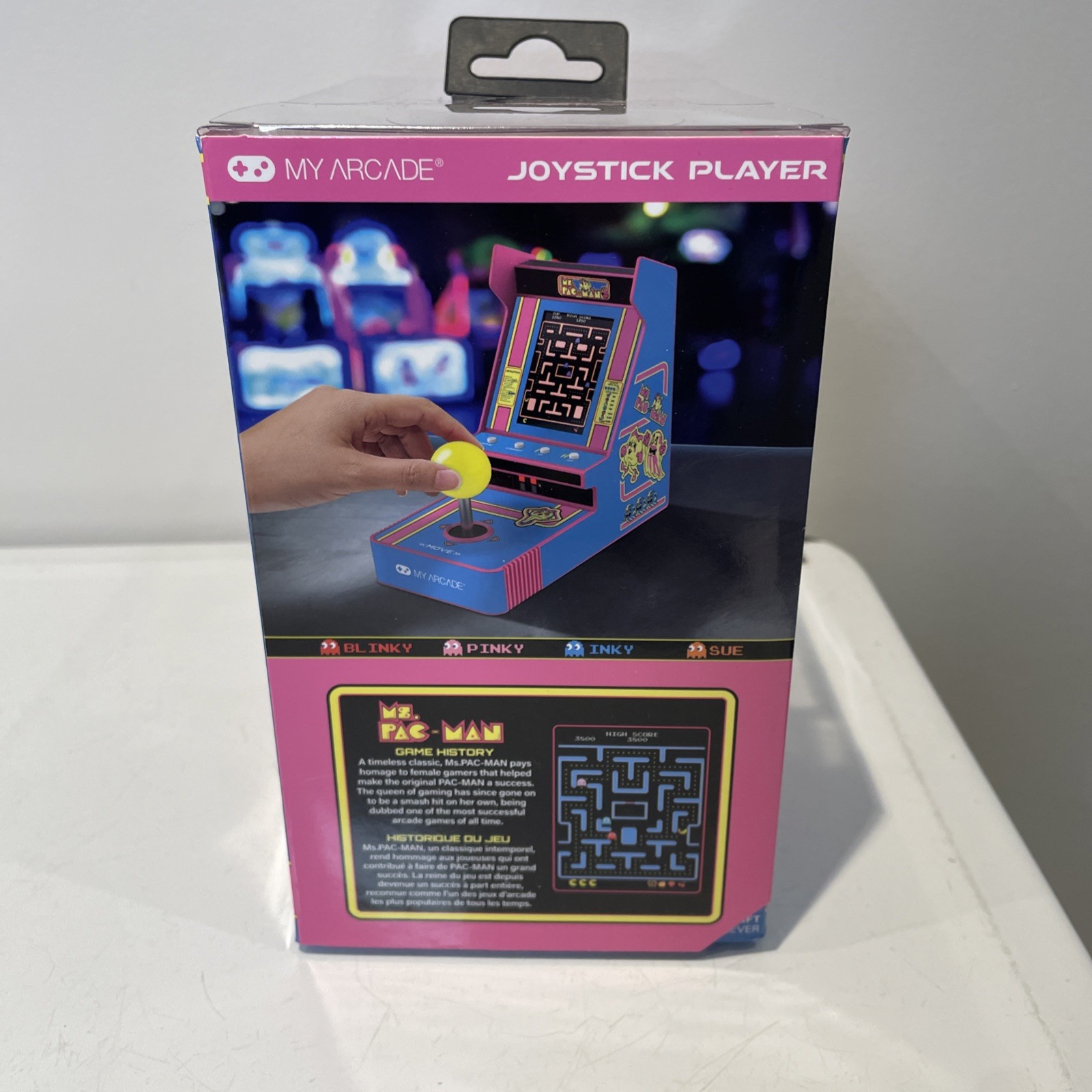 NEW Ms. PAC-MAN Portable Retro Arcade DGUNL-7023 My Arcade - photo 3