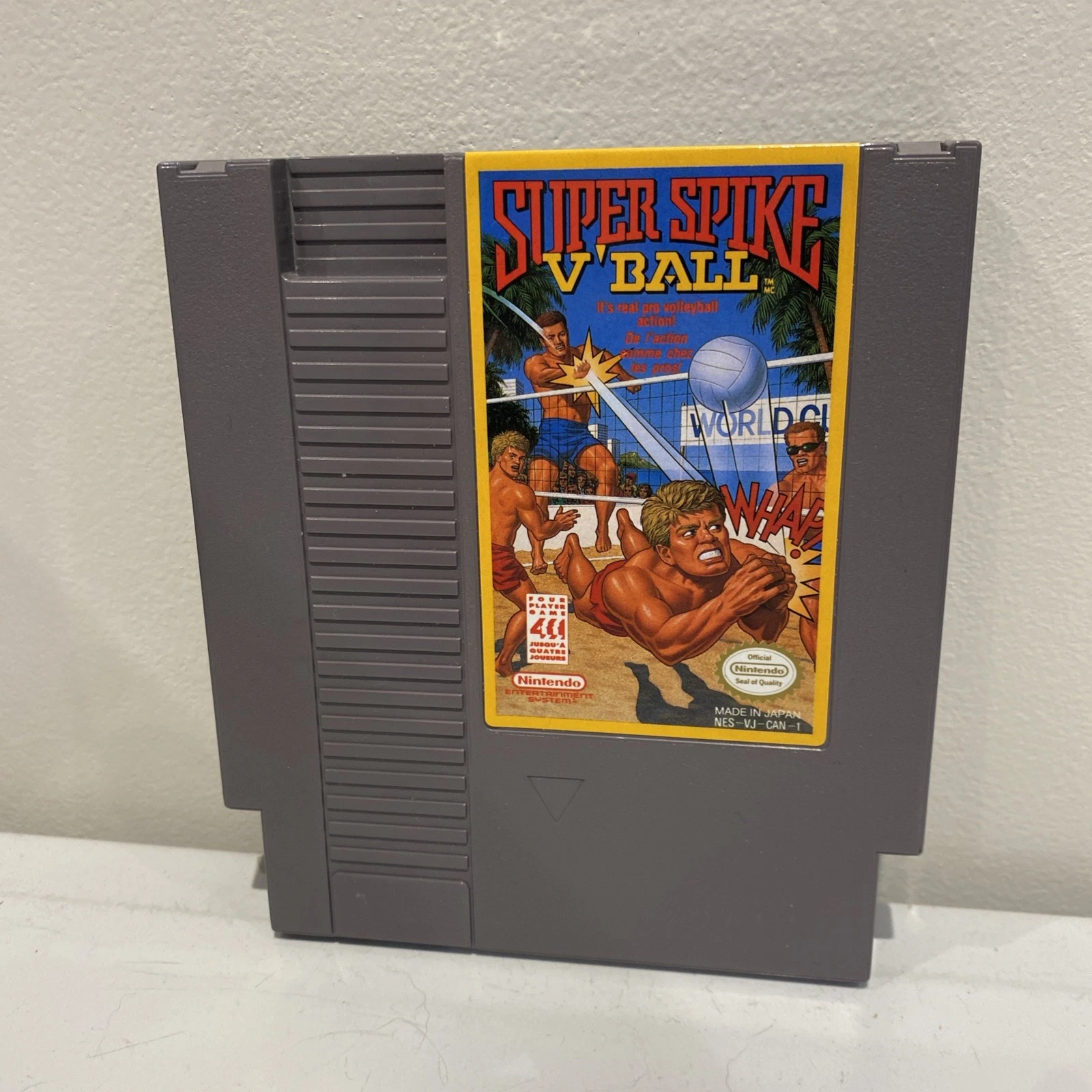 Super Spike V'Ball (NES, 1990) - Tested Working