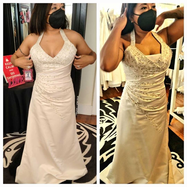 Ivory Wedding Dress - photo 5
