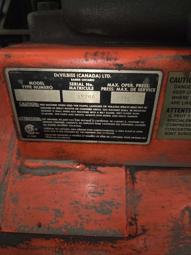 DeVilbis Electric Compressor - photo 2