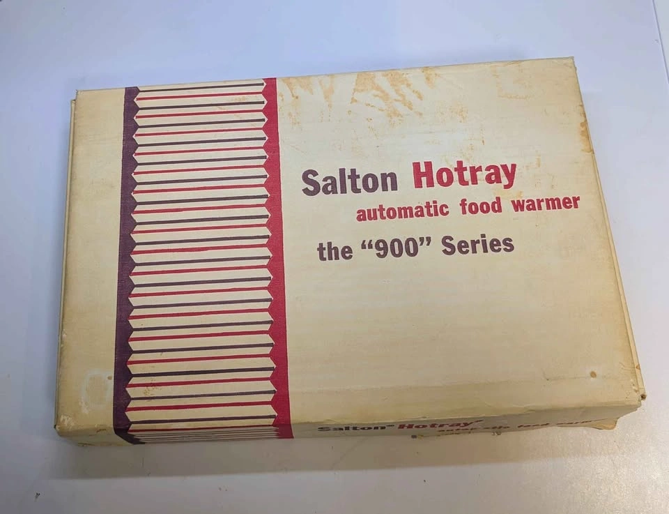 Vintage Salton Hotray Automatic Food Warmer 10x8 New Old Stock - photo 3