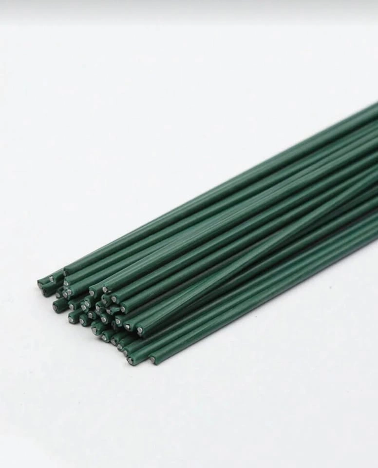 Green 30cm Plastic Floral Stems (75 ct) - photo 2