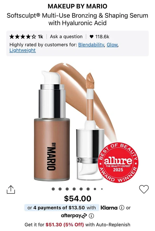 Mario Soft Sculpt Shaping Serum
