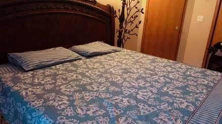 Queen Bed Sheet Set with 2 Pillow Cases - 100% Cotton - photo 2