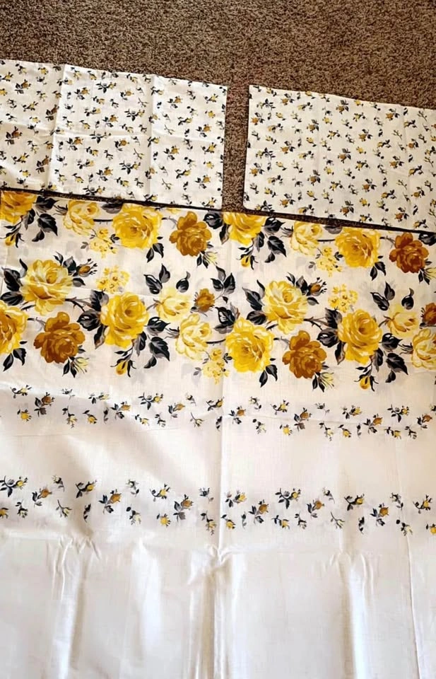 Queen Bed Sheet Set with 2 Pillow Cases - 100% Cotton - photo 5