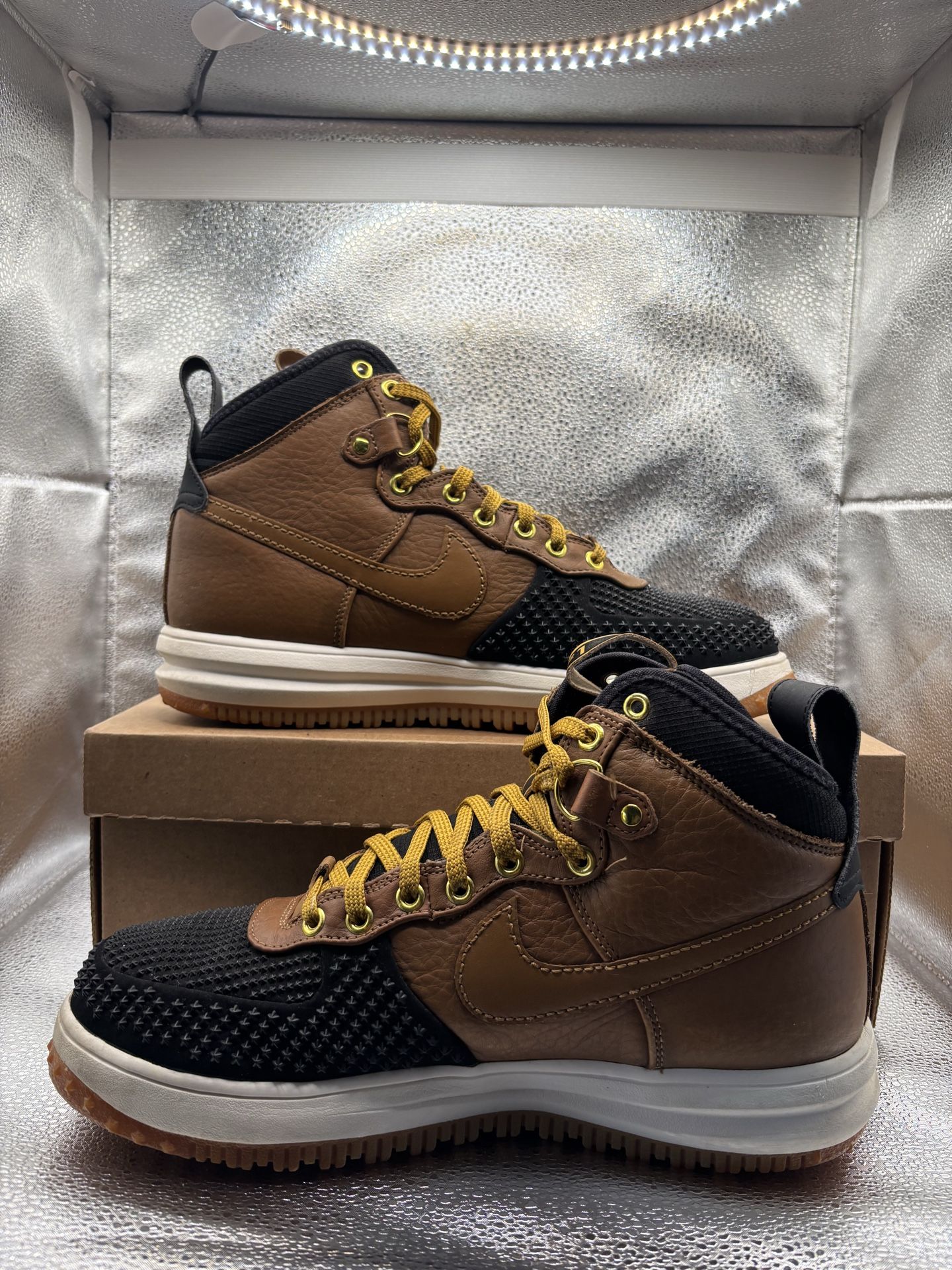 Nike Lunar Force 1 High Duckboot Ale Brown - photo 5