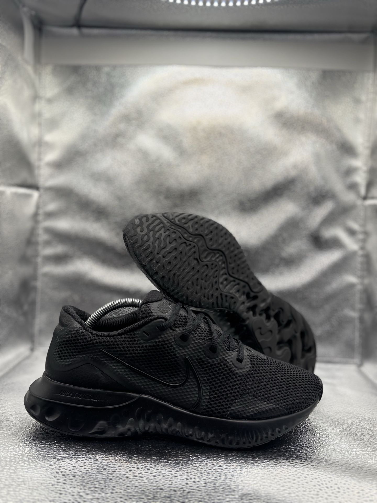 Nike Renew Run Triple Black Men's Size 9