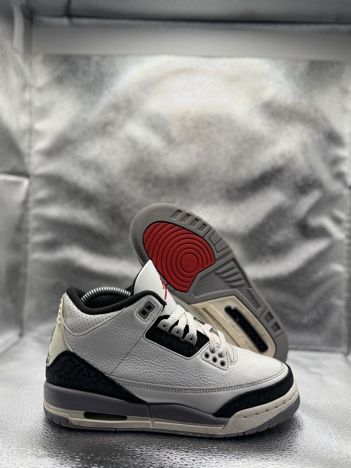 Air Jordan 3 Cement Grey GS
