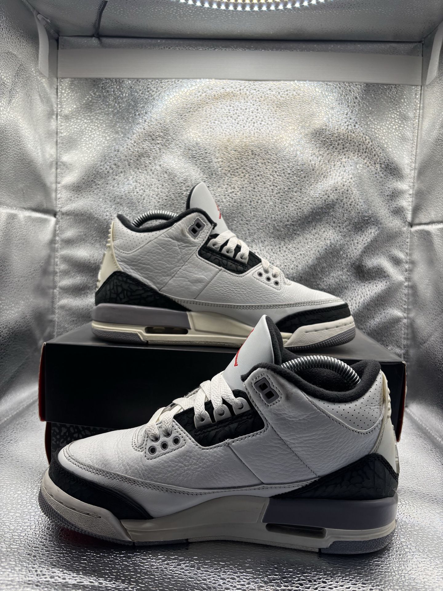 Air Jordan 3 Cement Grey GS - photo 5