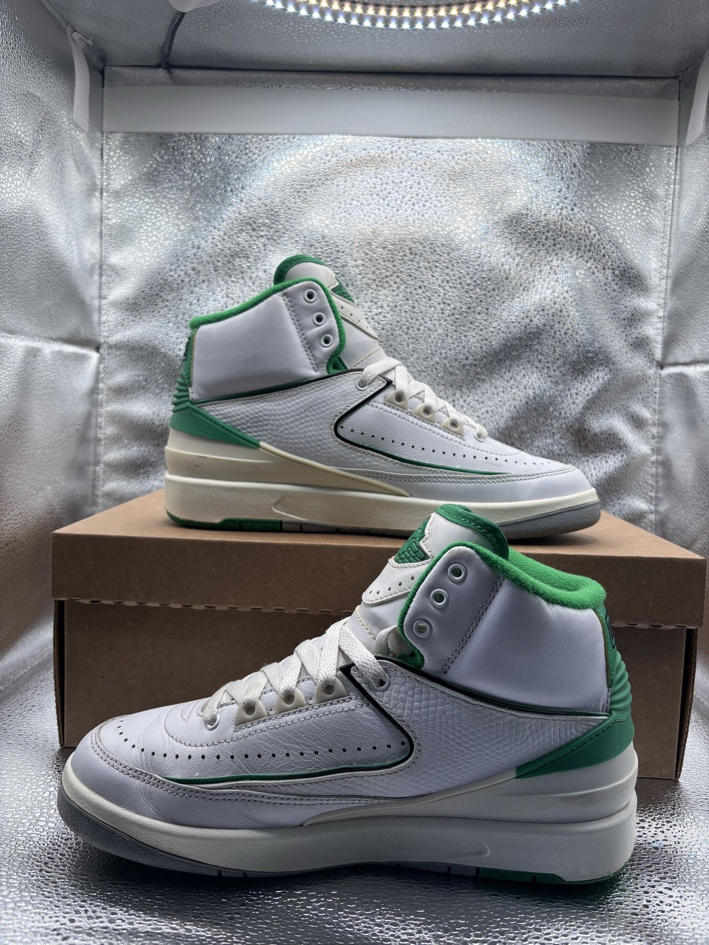 Air Jordan 2 lucky green GS - photo 5