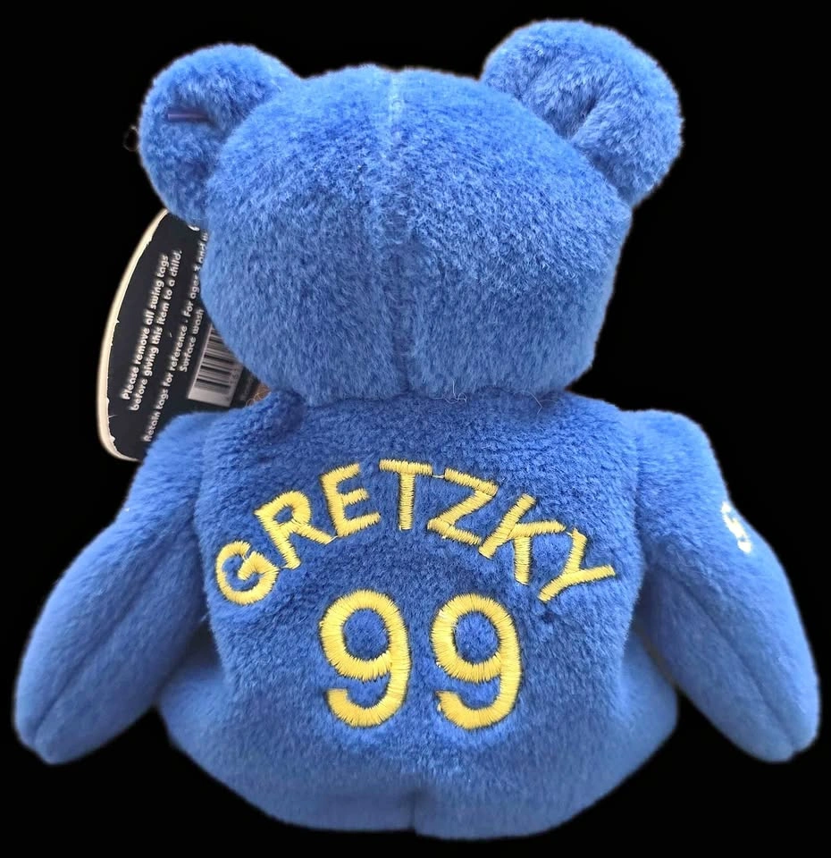 Wayne Gretzky #99 Salvino's Bammers Plush Bear - Tagged