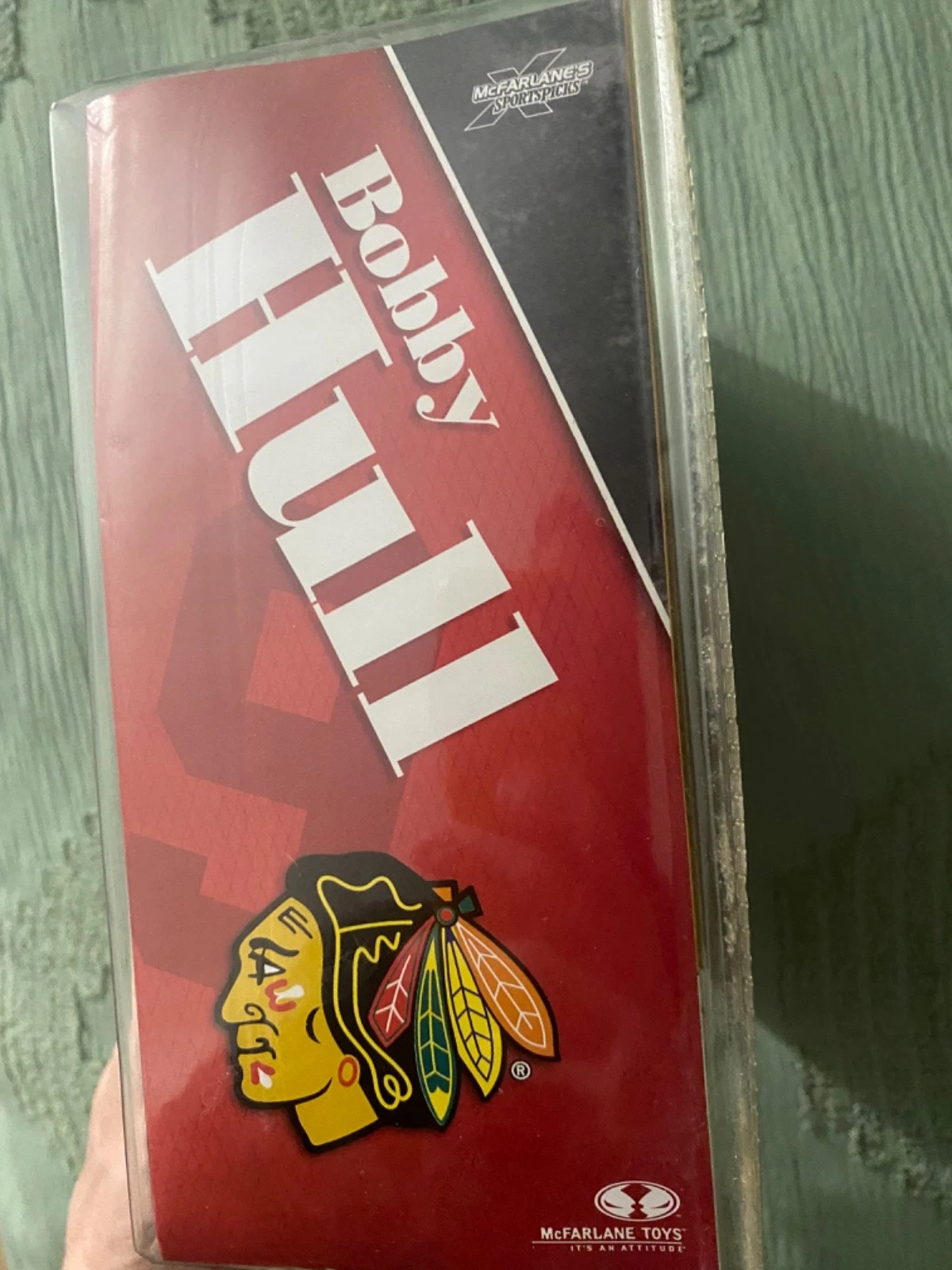 McFarlane NHL Legends Bobby Hull Chicago Blackhawks Figure Seale - photo 4