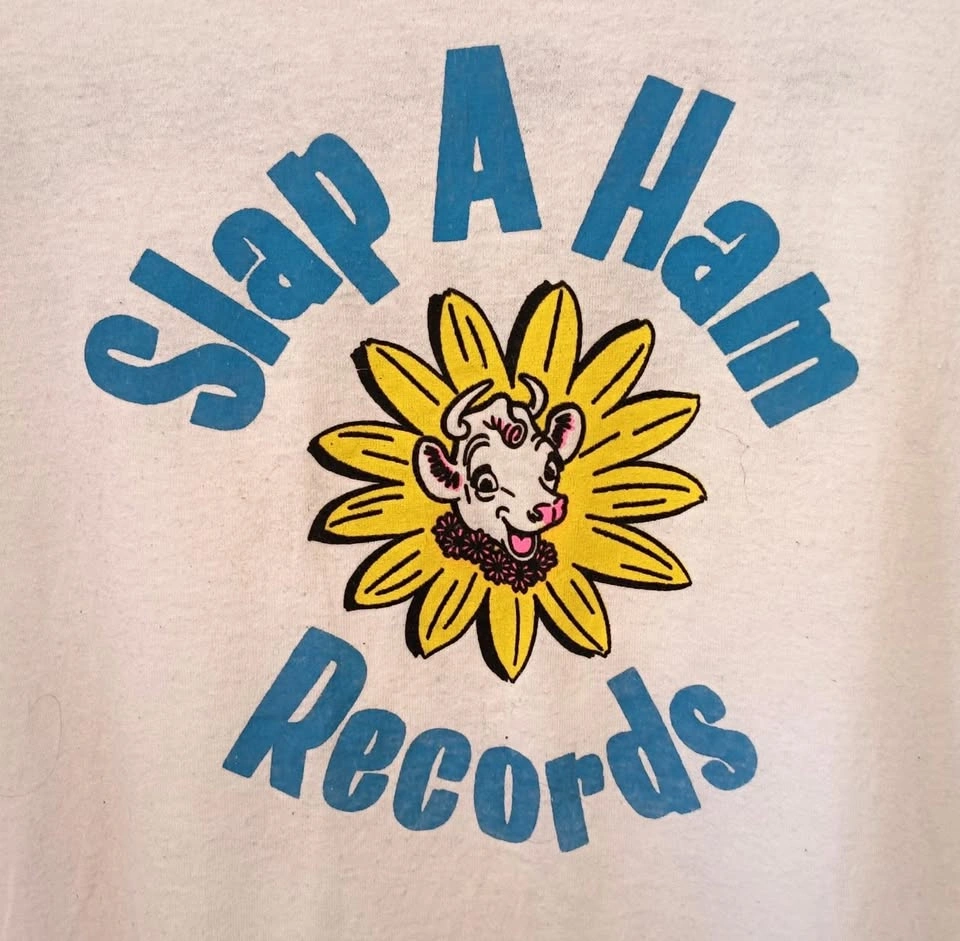 Slap A Ham Records Shirt - XL - 2 Sided Print - 90's - photo 2