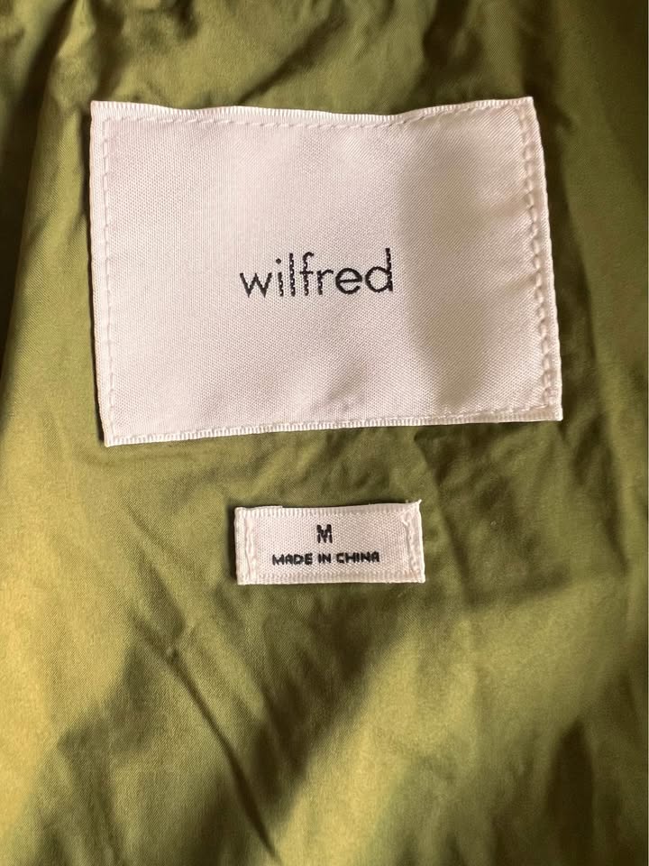 Wilfred khaki Quilted bomber jacket - photo 3